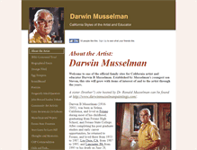 Tablet Screenshot of darwinmusselman.com